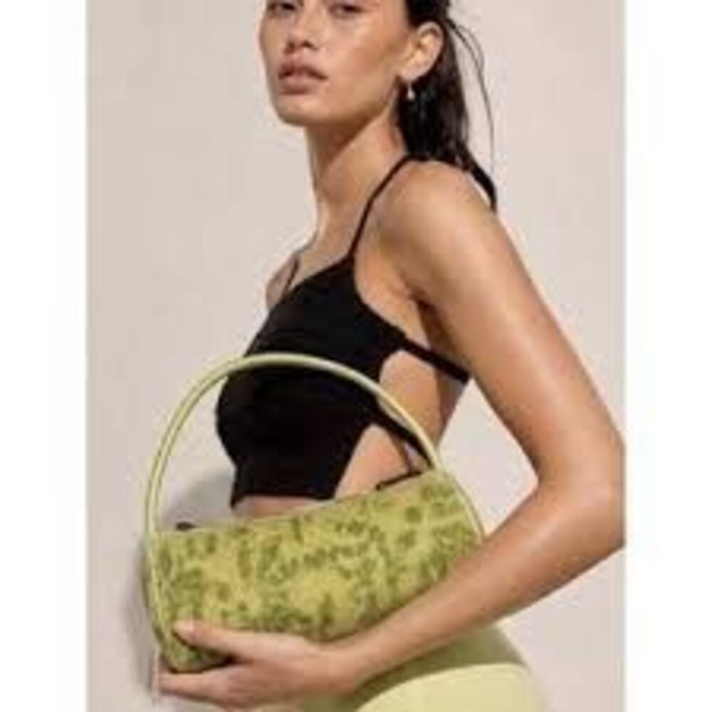 Free People Bailey Beaded Barrel Bag